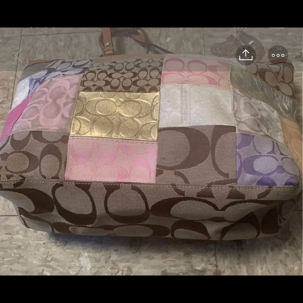 Coach Patchwork signature designed handbag